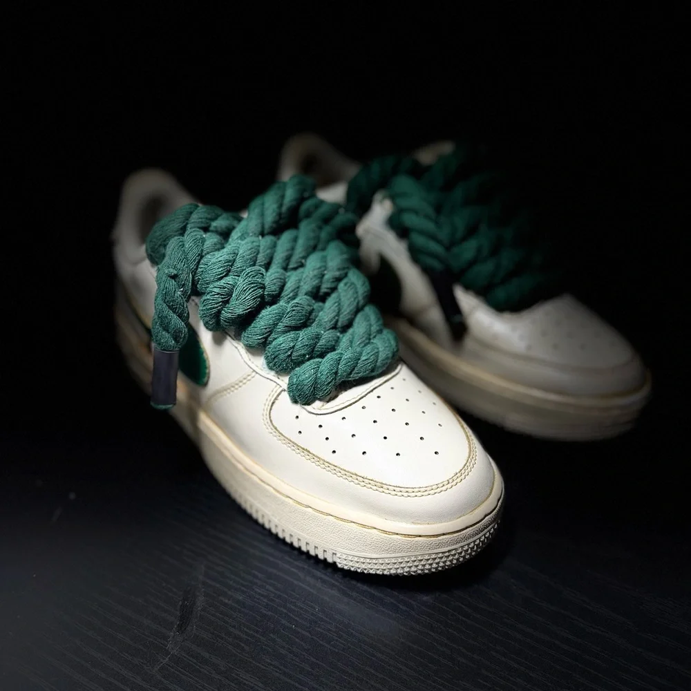 Nike Air Force 1 Custom Coffee Dyed W Sz 8.5, Y7 - Picture 7 of 8